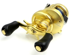 シマノ 14カルカッタコンクエスト 101 SHIMANO ベイトリール リール 釣具 釣り ゴールド 032034 TA0100 ◇