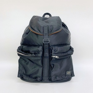 PORTER TANKER BACKPACK タンカー バックパック リュック ナイロン A4収納可 ビジネス 通勤 通学 メンズ ブラック ポーター 鞄 DF11118■