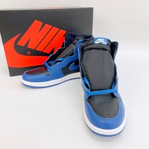 NIKE AIR JORDAN 1 RETRO HI OG Dark Marina Blue 555088-404 エア ジョーダン 1 レトロ スニーカー 新品同様 箱付き ナイキ 靴 DF11174■