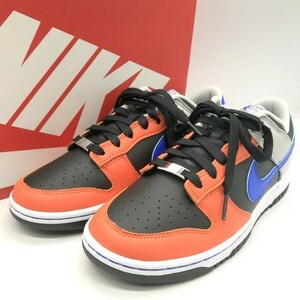 NIKE NBA Dunk Low EMB 75周年 New York Knicks DD3363-002 スニーカー ストリート メンズ 26.5cm マルチカラー ナイキ 服飾雑貨 B8512◆