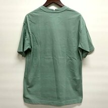 アーネイ BOX LOGO TEE Tシャツ 半袖 プリントT ロゴT AN0201-S1001 メンズ サイズ3 グリーン ANEI トップス A1434◆_画像2