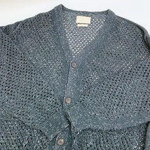 YOKE MESHED KNIT CARDIGAN メッシュ コットンニット カーディガン YK22SS0345S 羽織り メンズ 3 L相当 ヨーク トップス DM11351■_画像7