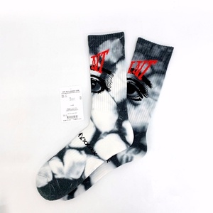 SAINT MICHAEL SOCKS EYES TIE DYE アイズ タイダイ柄 ムラ染め ソックス 靴下 タグ有り ネコポス可 セントマイケル 服飾 DF11303■