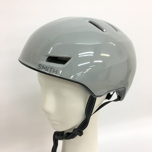 SMITH アーバンヘルメット Express CT10-A 2021年製 クロスバイク シティバイク 自転車用 サイクリング Lサイズ グレー スミス N18956H●