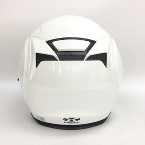 OGK KABUTO EXCEED ジェットヘルメット 2022年製 美品 PINLOCKシート装着 除菌消臭済 XLサイズ ホワイト カブト バイク用品 N18996H●の画像5