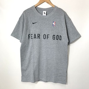 NIKE CU4699-063 Tシャツ 半袖 カットソー プリント カジュアル シンプル スポーツ メンズ Sサイズ グレー ナイキ トップス A4401◆