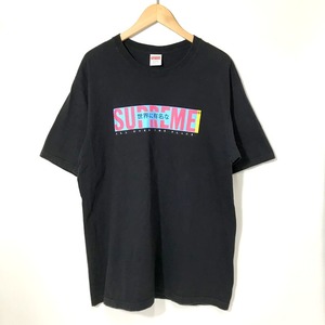 Supreme All Over Tee Tシャツ 半袖 ロゴ 世界に有名な SUPREME ALL OVER THE PLACE カットソー L シュプリーム トップス A10072◆