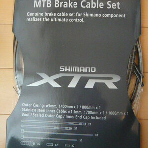 ★～5/7期間限定★ SHIMANO シマノ XTR シフトケーブル・ブレーキケーブル・セット BLACK ブラック 品番 / Y60098060SHIMANO Y80098090の画像4
