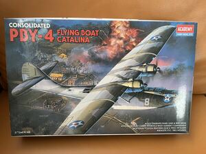 1/72 アカデミー CONSOLIDATED PBY-4 CATALINA カタリナ未組立 説明書なし　30