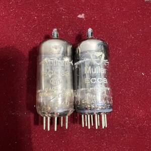 56 Mullard ECC83 1973年頃 2本 ビンテージ真空管