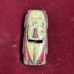 3棚016 昭和レトロ☆昔のブリキ玩具★アイアンバンパーのオールドカー ★後輪フリクション車★アメ車・ビンテージカー 50年代の画像7