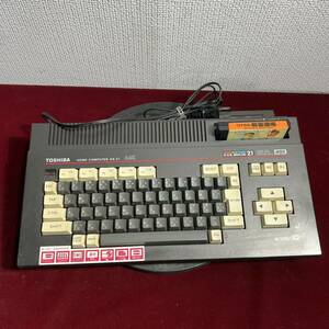 F011 F249 TOSHIBA 東芝 ホームコンピューター HX-21 MSX 通電可