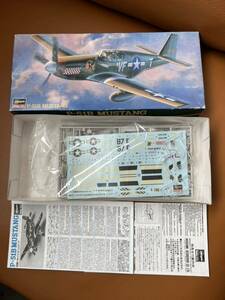 Hasegawa 1/72 P-51B Mustang в разобранном виде Hasegawa 16