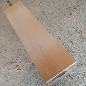 B-1593【100.5×23.7×2cm】国産ひのき　板　まな板　テーブル　棚板　看板　一枚板　無垢材　桧　檜　DIY