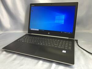 【Win10Pro 64bit】HP ProBook 450 G5 Core i5-7200U 2.50GHz コアの数2 8GB HDD500GB[M681]