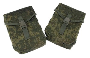  high quality [ Russia army ]6sh116/117 model PKM magazine pouch EMR digital flora replica search :BTK KBOso ream AK military uniform camouflage clothes the truth thing 