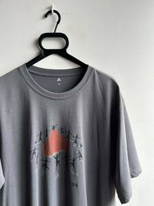 【美品】mont-bell カットソー Tシャツ メンズ XL グレー モンベル 