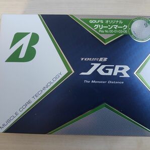 ホワイト　2021年モデル　TOUR B JGR グリーンマーク　1ダース BRIDGESTONE ブリヂストン ゴルフボール