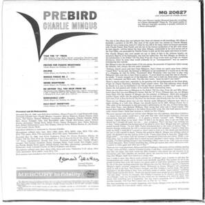 e3436/LP/米/Charlie Mingus/Pre-Birdの画像2