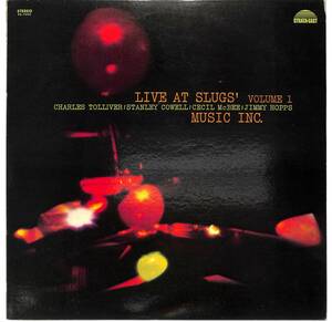 e3149/LP/見本盤/白ラベル/STRATA/Music Inc./Charles Tolliver/Stanley Cowell/Cecil McBee/Jimmy Hopps/Live At Slugs' Volume 1