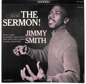 e2978/LP/米/BLUE NOTE/RVG STEREO刻印/Jimmy Smith/The Sermon!