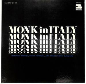 e3596/LP/Thelonious Monk/In Italy/セロニアス・モンク/イン・イタリー