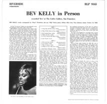 e3235/LP/Bev Kelly/Bev Kelly In Person_画像2