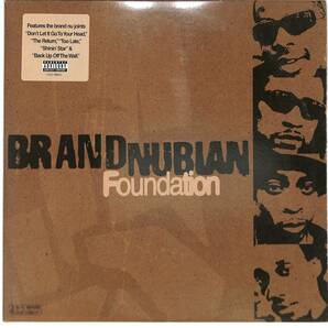 e2814/2LP/米/ハイプステッカー付/Brand Nubian/Foundationの画像1