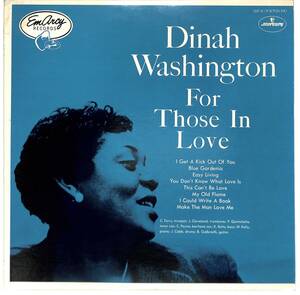 e3113/LP/Dinah Washington/For Those In Love