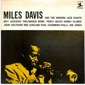 e3039/LP/Miles Davis/Miles Davis And The Modern Jazz Giantsの画像1