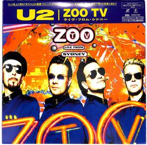 e2859/2LD/掛帯付/U2/ZOO TV/ライヴ・フロム・シドニー