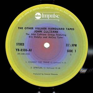 e3169/2LP/ポスター付/John Coltrane/The Other Village Vanguard Tapesの画像4