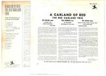 e3565/LP/The Red Garland Trio With Paul Chambers And Art Taylor/A Garland Of Red/ガーランド/チェンバース/アートテイラー_画像2