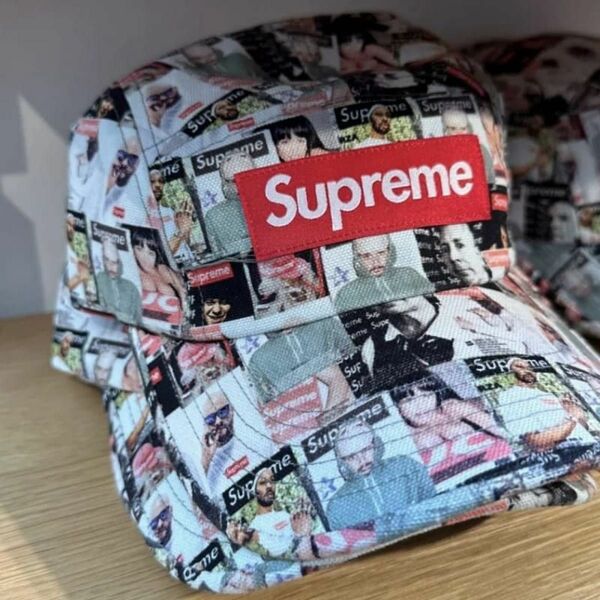 【新品・未開封】Supreme Magazine Camp Cap "Multi"