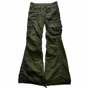 G.O.A Parachute Flared Cargo Pants ゴア goa archive 14th addiction KMRii yasuyuki ishii sharespirit ifsixwasnine lgb L.G.B. 00s