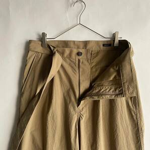 WILD LIFE TAILOR Adam et Rope' ワイルドライフテーラー ナイロンタスラン モーターサイクルパンツ ナイロンパンツ ベージュ size M skの画像4