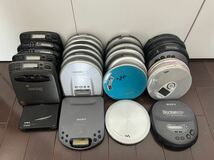 SONY Panasonic AIWA ポータブルCDプレーヤー カセットプレーヤー 25台まとめ売り_画像1