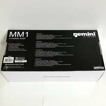 【美品】GEMINI ジェミナイ MM1 2chポータブルDJミキサー_画像4