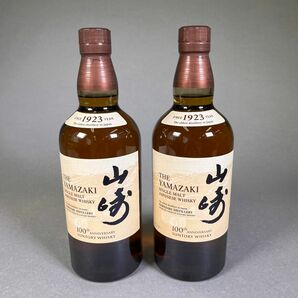 【100周年】サントリー 山崎 シングルモルト ウイスキー 43度 700ml 