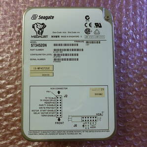 ★中古★Seagate SCSI接続 HDD 4.2GB 3.5インチ ST34520N / Mac OS 8.5入り / Apple PowerMacintosh 7500で使っていたものの画像1