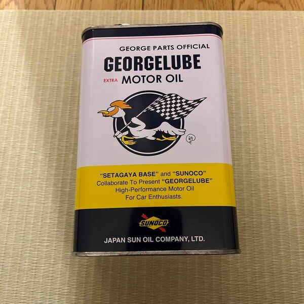 世田谷ベース　オイル缶　 SUNOCO GEORGELUBE