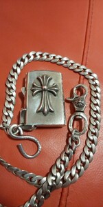 希少 ! CHROME HEARTS クロムハーツ V1 クラシック classic チェーン ジッポー zippo ライター シルバー silver 925 