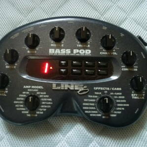 LINE6 BASS POD/ライン6 ベースPOD ACアダプター・簡易取説付の画像2