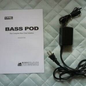 LINE6 BASS POD/ライン6 ベースPOD ACアダプター・簡易取説付の画像10