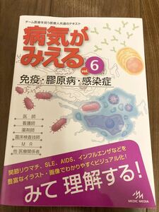 ★美品★病気がみえる 免疫・膠原病・感染症 第1版(vol.6) 医療情報科学研究所