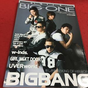 c-554 ※14 Artist File BIG ONE SCREEN特編版 BIGBANG w-ing GIRL NEXT DOOR UVER world 近代映画社 音楽 アーティスト