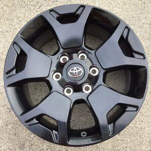 TOYOTA ハイラックス純正アルミホイール 18×7.5J+30 139.7-6H 中古品4本の画像5