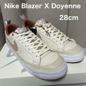 Doyenne × Nike SB Blazer Low 28センチ ナイキ ブレザー ロー ドイエン スケボー スケシュー DZ3406-100 ブレーザー