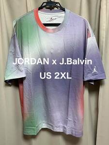 NIKE JORDAN J.BALVIN Tシャツ US 2XL ナイキ ジョーダン バルビン 3 バルヴィン 1 high og