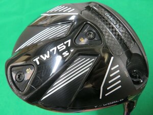 【中古】 本間ゴルフ　2022　T//WORLD　ツアーワールド　TW757　Type-S　ドライバー （9.0°） 【Ｓ】　VIZARD　MP－6　HC、レンチ無し